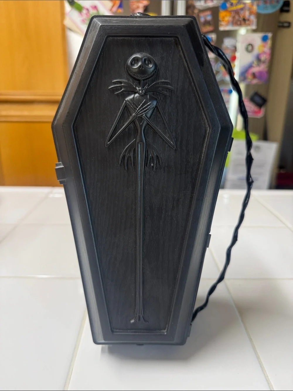 Disneyland Jack Skellington Nightmare Before Christmas Coffin Popcorn Bucket